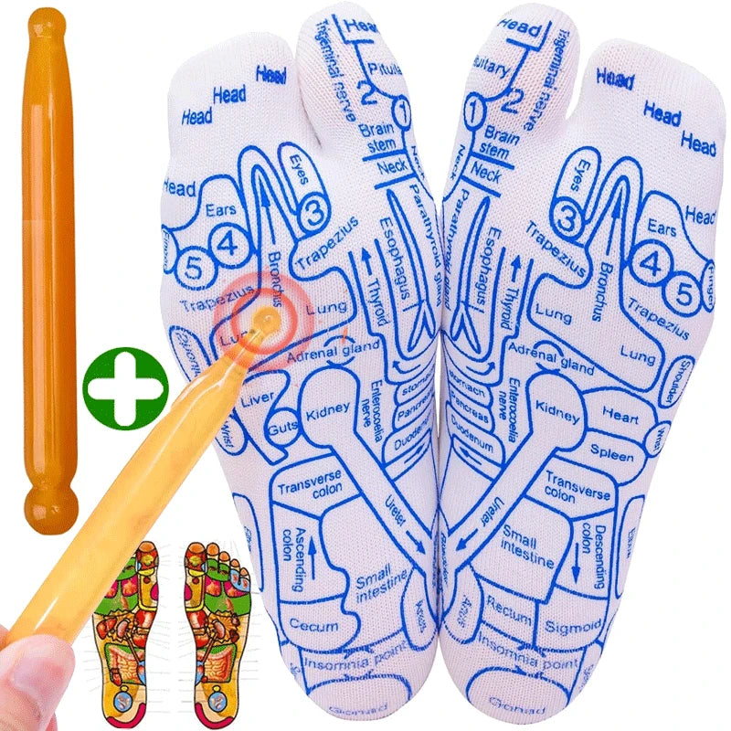 Massage Relieve Acupressure Foot Massager Reflexology Socks